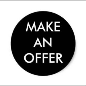 Reasonable offers accepted